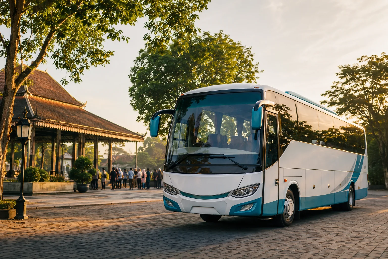 Illustrative group transportation vehicle